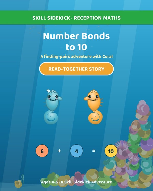 Number Bonds to 10 cover