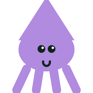Inky the squid